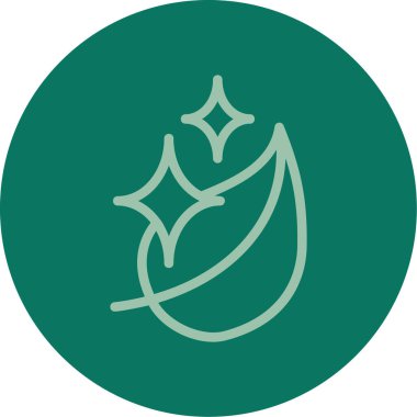 Benzersiz Meşe Palamudu Vektör Çizgisi Simgesi