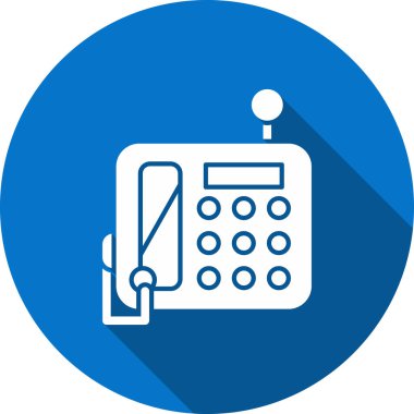 Hesap makinesi simgesinin vektör illüstrasyonu