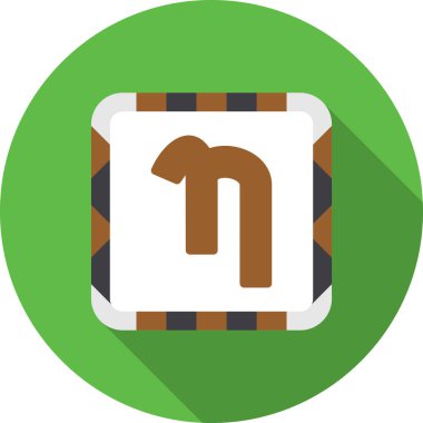 Fırın yemek ikonu düz stil