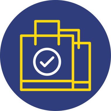 vektör belge simgesi, basit illüstrasyon