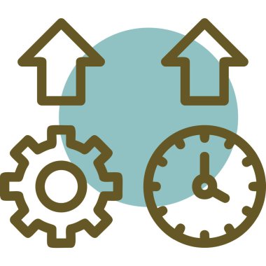 Zaman dişlisi. Web simgesi