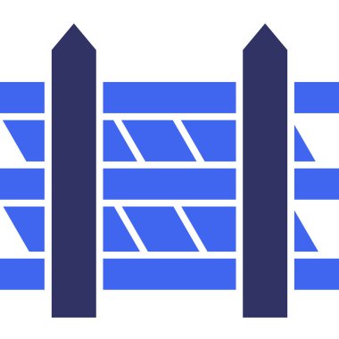 bina inşaat simgesi düz biçimli