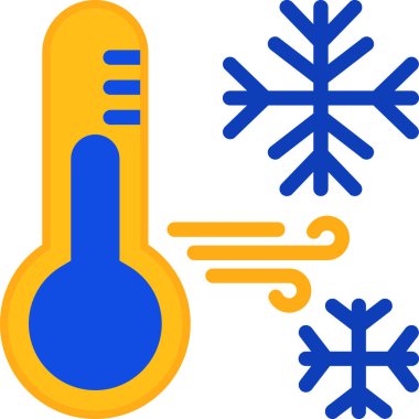 Soğuk soğuk ikon ile doldurulmuş - taslak biçimi