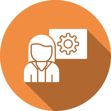 seo modern simgesinin vektör illüstrasyonu