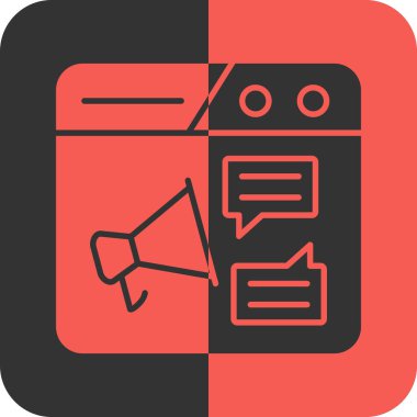 seo modern simgesinin vektör illüstrasyonu