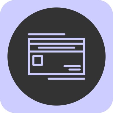 Kredi kartıyla. Web simgesi