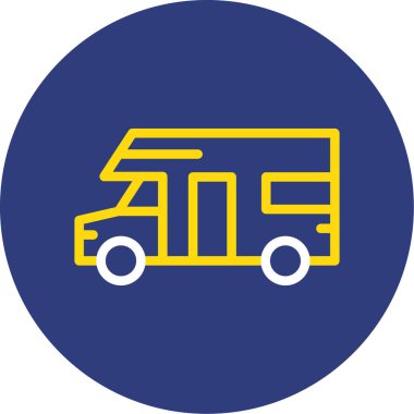 kamyon vektör simgesi kolayca değiştirilebilir veya düzenlenebilir