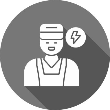 Maskeli bir adamın vektör çizimi