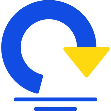 Modern b 'nin vektör illüstrasyonu eksik simgesi