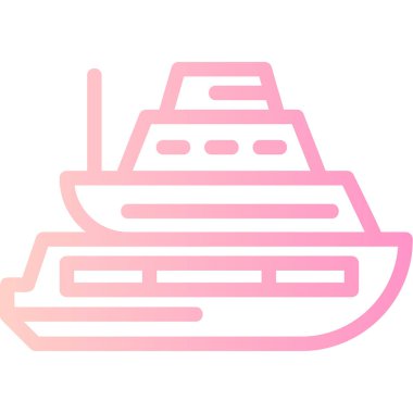 Modern bir simgenin vektör illüstrasyonu