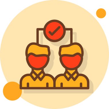 Rozet & bitirme için işletme yönetimi dairesi simgesi