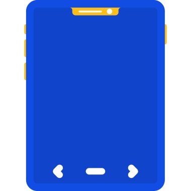 cep telefonu simgesi. vektör illüstrasyonu