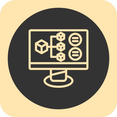 beyaz arkaplanda izole edilmiş modayı gösteren ağ simgesi.