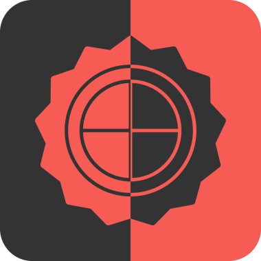 Vektör illüstrasyonu, simge ögesi arkaplanı