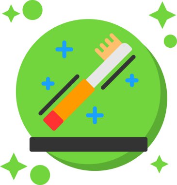 fırça ikonu vektör illüstrasyonuName