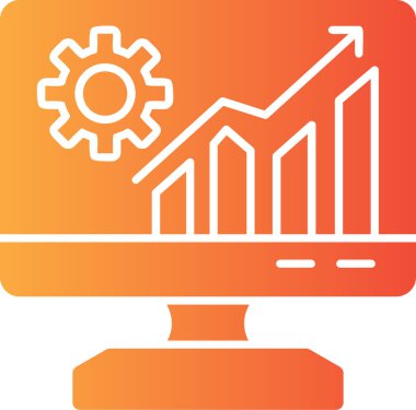 iş simgesi vektör illüstrasyonu