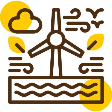 Rüzgar hava durumu simgesi