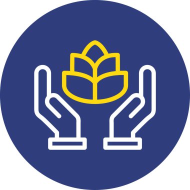 Ağaç simgesinin vektör illüstrasyonu