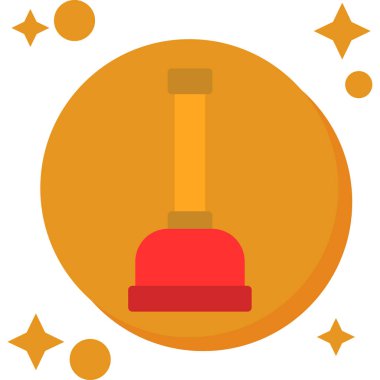 düz stil beyzbol sopası simgesi