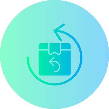 vektör Düz Simgeyi Yenile