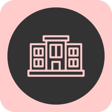 ev simgesi vektör illüstrasyonu