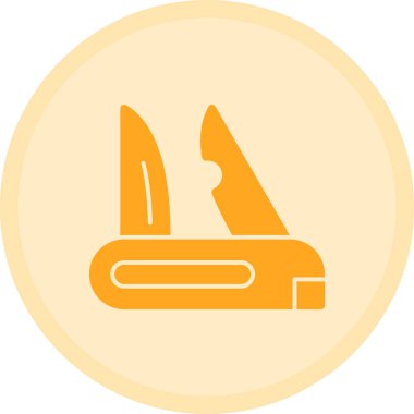 bıçak simgesi vektör illüstrasyonu