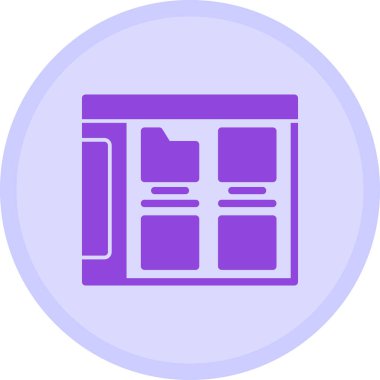 Kitap. Web simgesi basit illüstrasyon