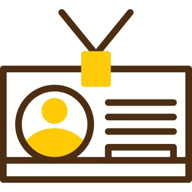 Bir televizyon simgesinin vektör illüstrasyonu