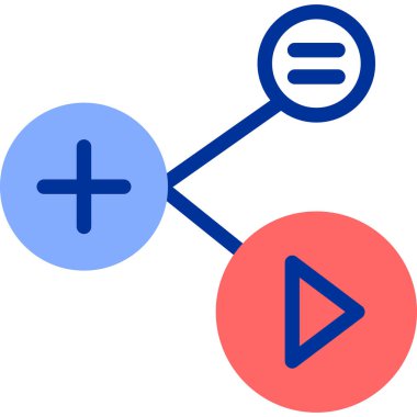 Modern eğitim ikonunun vektör illüstrasyonu