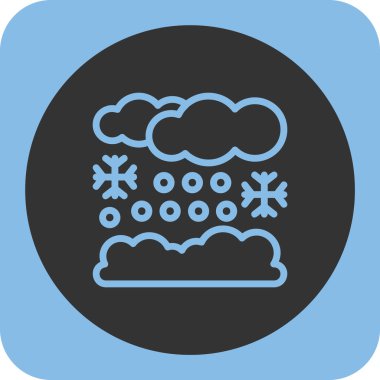 Bulut. Web simgesi basit illüstrasyon