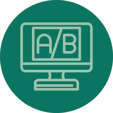 Benzersiz ağ simgesi çizimi