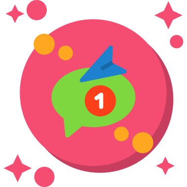 Çizgi film simgesinin vektör çizimi