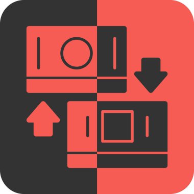 Tek izole kahve makinesi simgesinin vektör çizimi