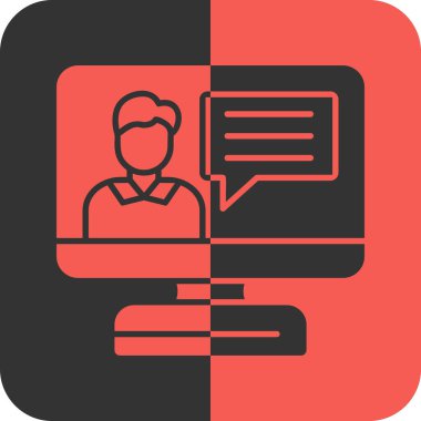 çağrı merkezi simgesi, vektör illüstrasyonu