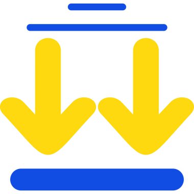 ok simgesi vektör illüstrasyonu