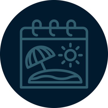 Güneş Simgesi Vektör illüstrasyonu