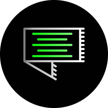 Modern b 'nin vektör illüstrasyonu eksik simgesi