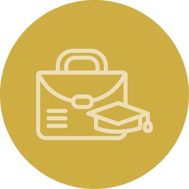 vektör üniversite simgesi illüstrasyonu