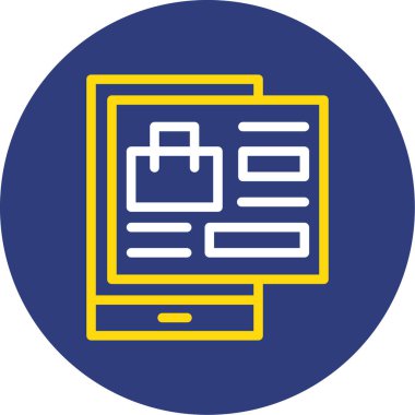 Belge simgesinin vektör illüstrasyonu