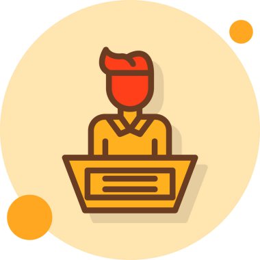 işletme yöneticisi yönetim simgesi