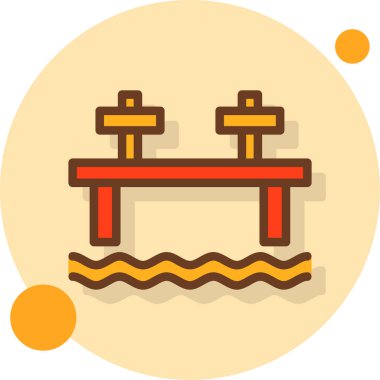 Çin Yeni Yıl ikonunun vektör illüstrasyonu