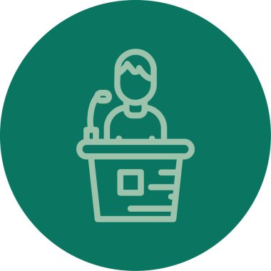 Seo simgesinin vektör illüstrasyonu