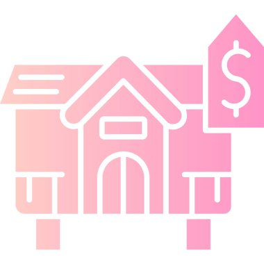 ev simgesi vektör illüstrasyonu