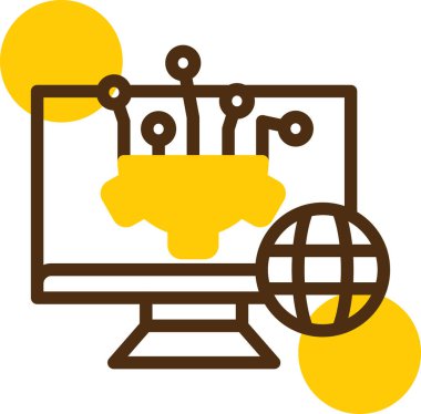 iş simgesi, vektör resimleme