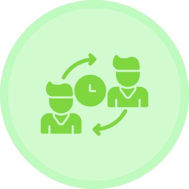 Takım simgesi vektör illüstrasyonu