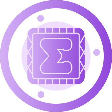 Basit vektör simgesi, teknolojinin çizimi