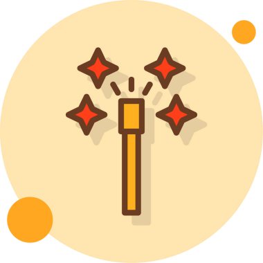 Modern simgenin vektör illüstrasyonu