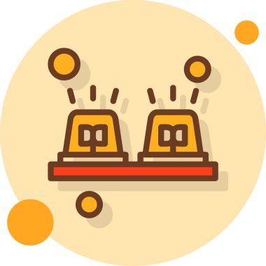 Modern simgenin vektör illüstrasyonu