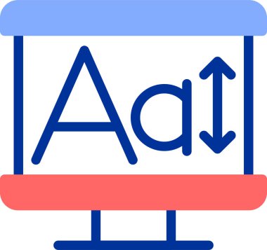 Bir arabanın vektör resimleme simgesi