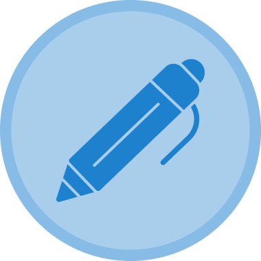 kalem simgesi vektör illüstrasyonu